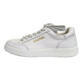 Chanel Sneakers 37 White Leather Shoes