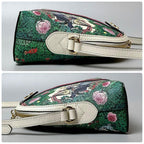 Gucci Yuko Higuchi Shoulder Bag White Green — view 4