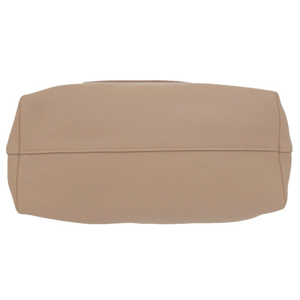 Prada 2-Way Gold Leather Cameo Cammeo Beige Shoulder Bag — view 3