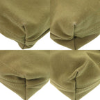 Hermes Fourre Tout Cabas Cotton Khaki Tote — view 4
