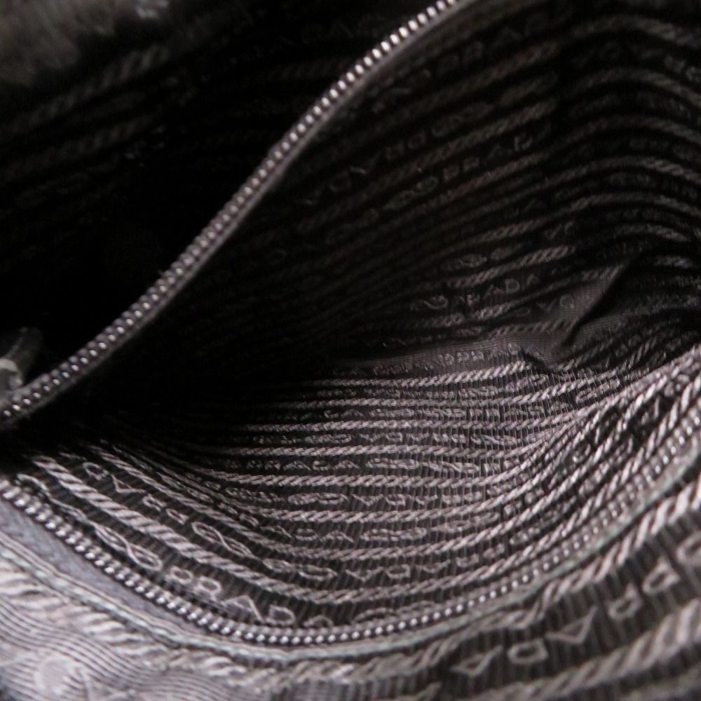 Prada Camouflage Tessuto Khaki Shoulder Bag — view 7