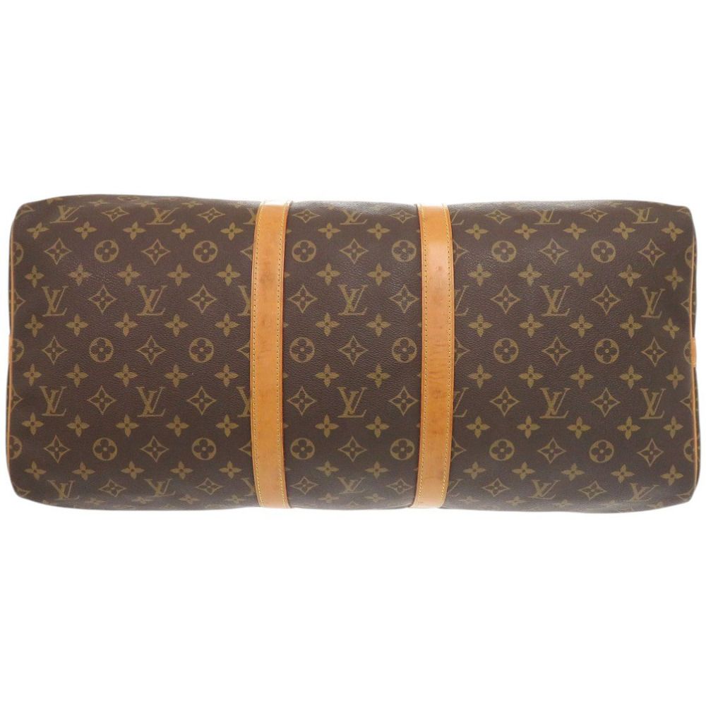 Louis Vuitton Keepall Bandouliere 55 Monogram Boston Bag — view 3