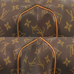 Louis Vuitton Keepall Bandouliere 55 Monogram Boston Bag — view 4