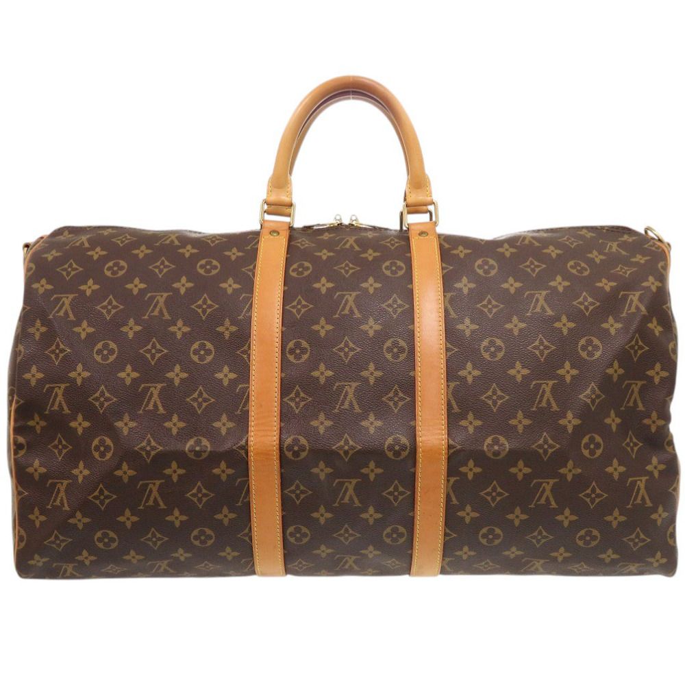 Louis Vuitton Keepall Bandouliere 55 Monogram Boston Bag — view 2