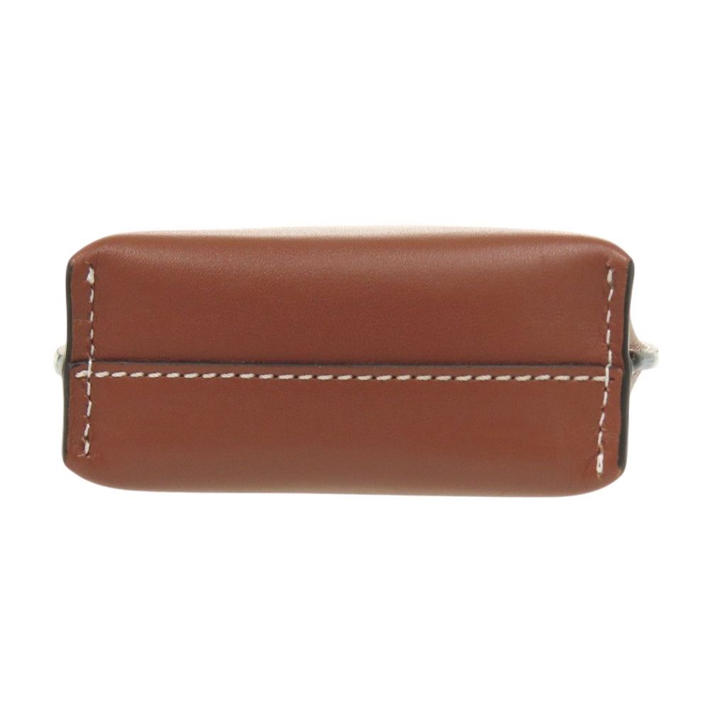 Loewe Gate Pocket Leather Brown Shoulder Bag — view 4