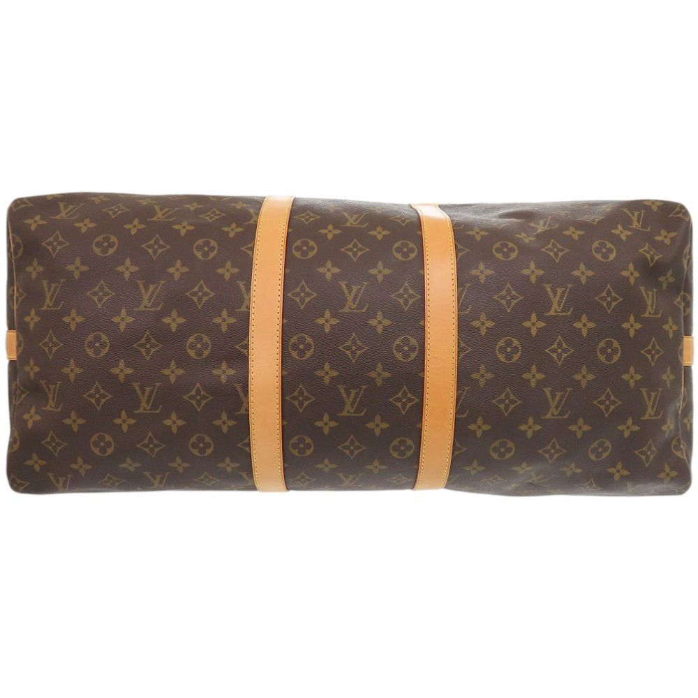 Louis Vuitton Keepall Bandouliere 55 Monogram Boston Bag — view 3