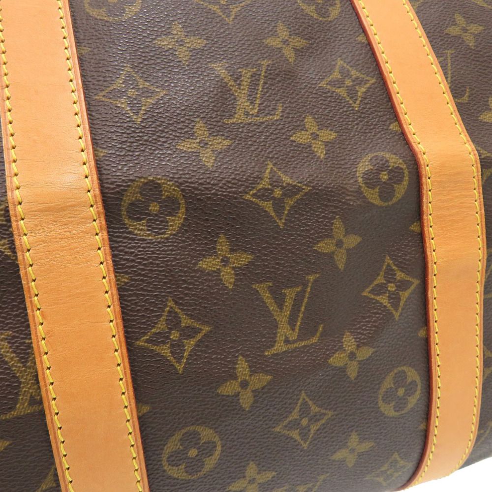 Louis Vuitton Keepall Bandouliere 55 Monogram Boston Bag — view 8