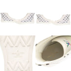 Louis Vuitton Tattoo Line Monogram High Cut 6.5 Leather Rubber White — view 7