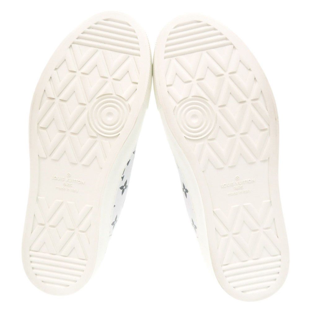 Louis Vuitton Tattoo Line Monogram High Cut 6.5 Leather Rubber White — view 5