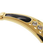 Dior Vintage Choker Necklace Stone Metal Gold — view 5