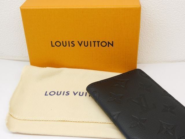 Louis Vuitton Pretty Card Case Organizer de Poche Monogram Shadow — view 6