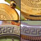 Versace Watch Venitas Vk7 Yellow Dial Leather Quartz Analog — view 7