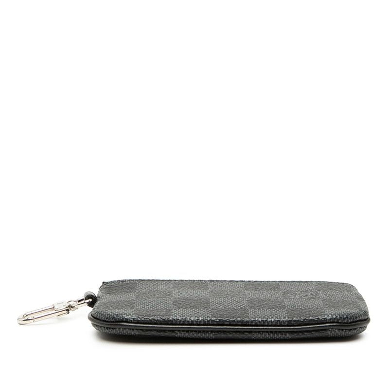 Louis Vuitton Damier Trio Messenger Coin Purse Black — view 3