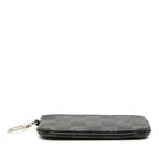 Louis Vuitton Damier Trio Messenger Coin Purse Black — view 3