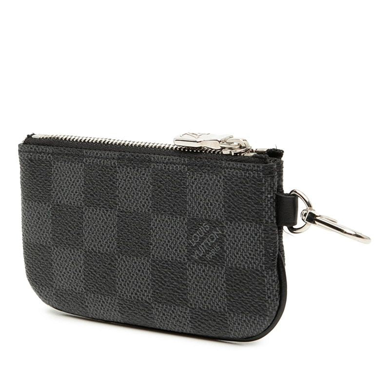 Louis Vuitton Damier Trio Messenger Coin Purse Black — view 2