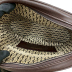 Saint Laurent Yves Vintage Quilted Leather Shoulder Bag Pochette Brown — view 9