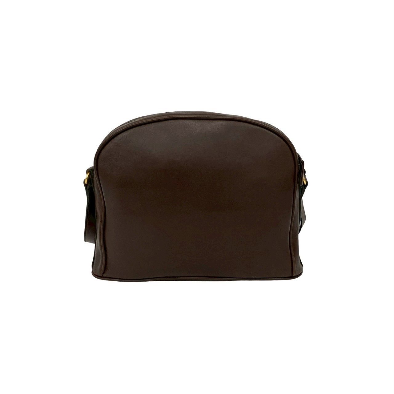 Saint Laurent Yves Vintage Quilted Leather Shoulder Bag Pochette Brown — view 3