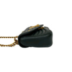 Louis Vuitton Chain PM New Wave Leather 2-Way Shoulder Bag Black — view 5