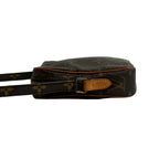 Louis Vuitton Vintage Mini Danube Monogram Leather Shoulder Bag Pochette Brown — view 5