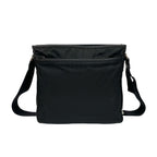 Prada Triangle Logo Nylon Saffiano Leather Shoulder Bag Crossbody Black — view 3