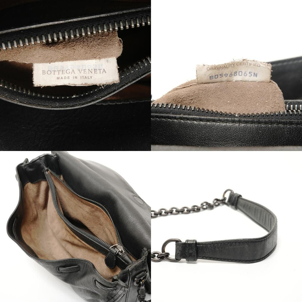 Bottega Veneta Shoulder Bag Intrecciato Leather — view 9