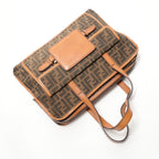 Fendi Tote Zucca Canvas — view 8