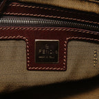 Fendi Handbag Zucca Canvas Metal Handle — view 9