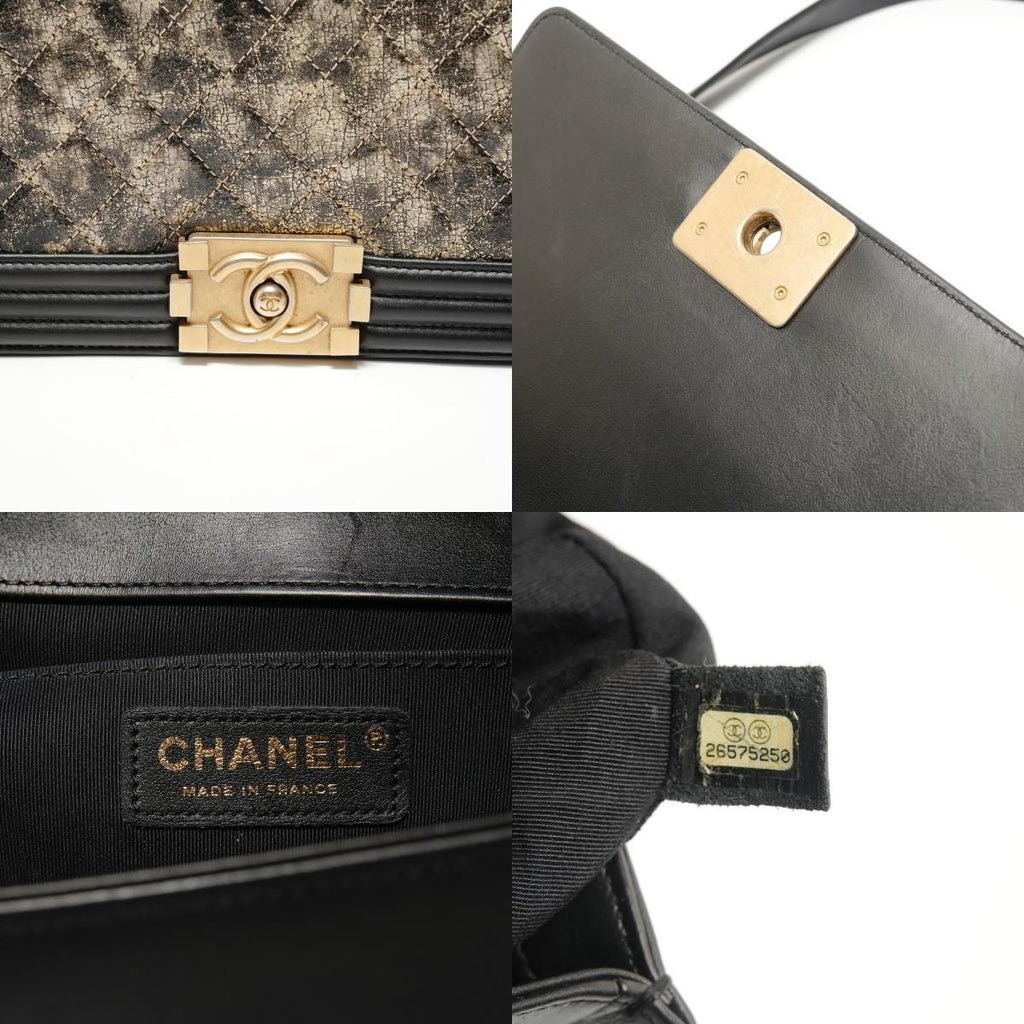 Chanel Shoulder Bag Metallic — view 9