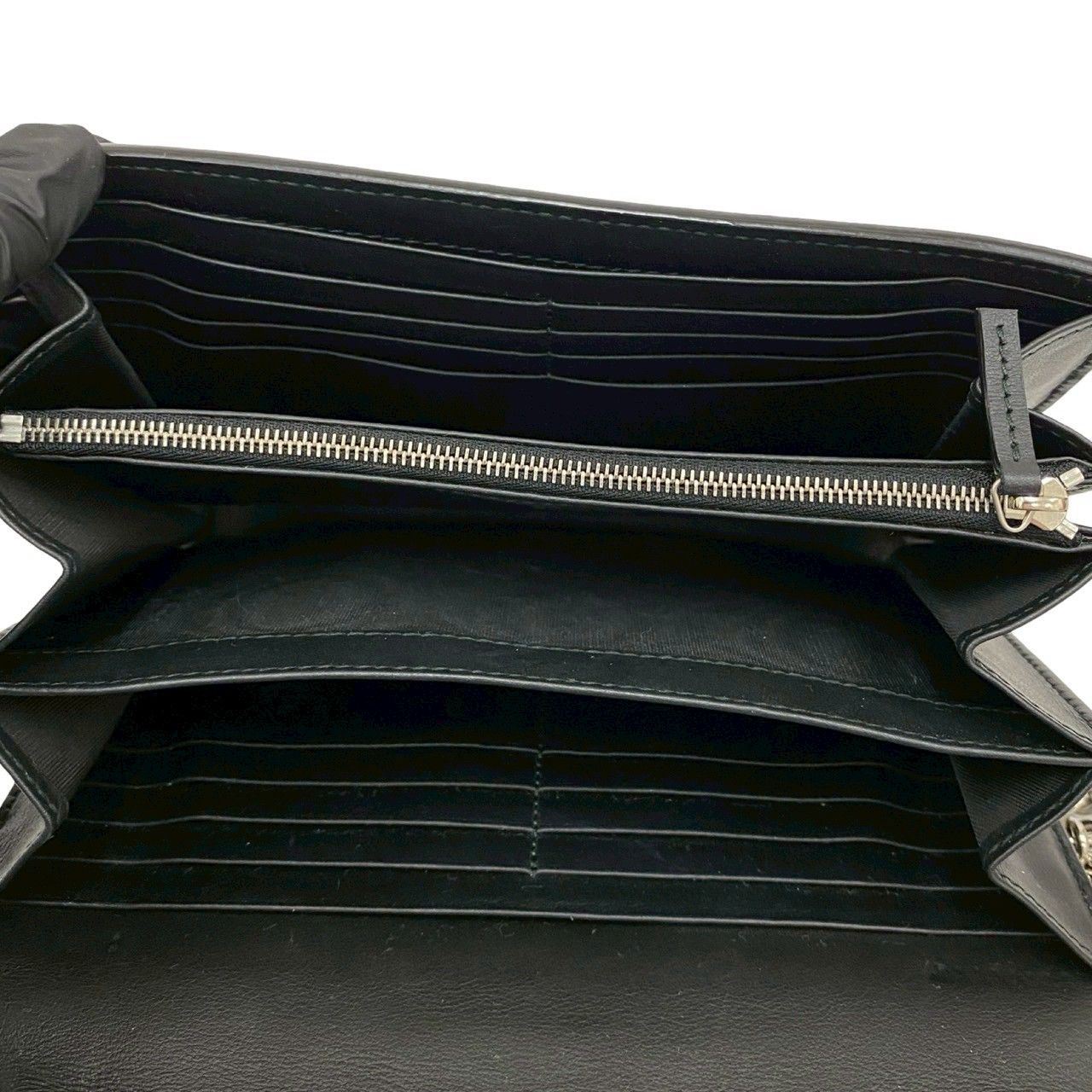 Gucci Dionysus GG Supreme Leather Chain Shoulder Bag Wallet Pochette Brown — view 9