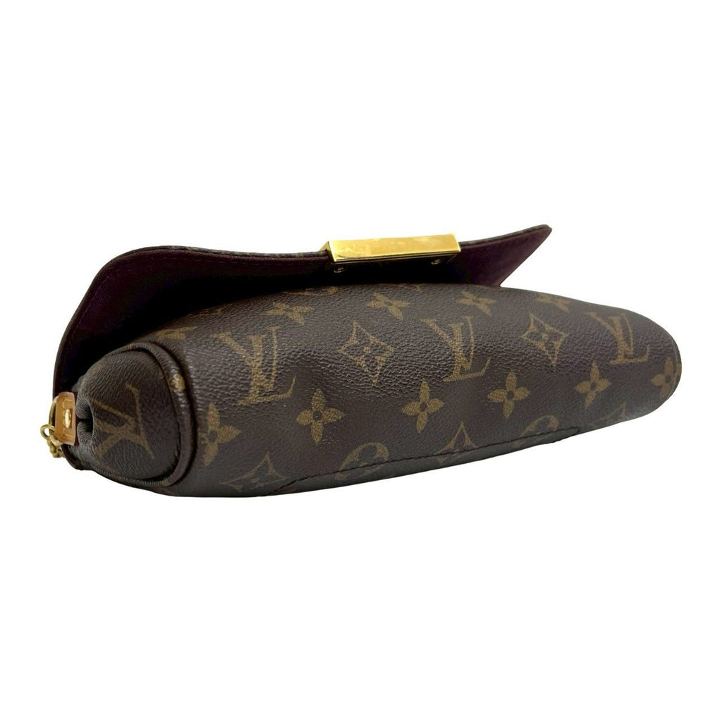 Louis Vuitton Favorite PM Monogram Leather 2-Way Shoulder Bag Brown — view 7