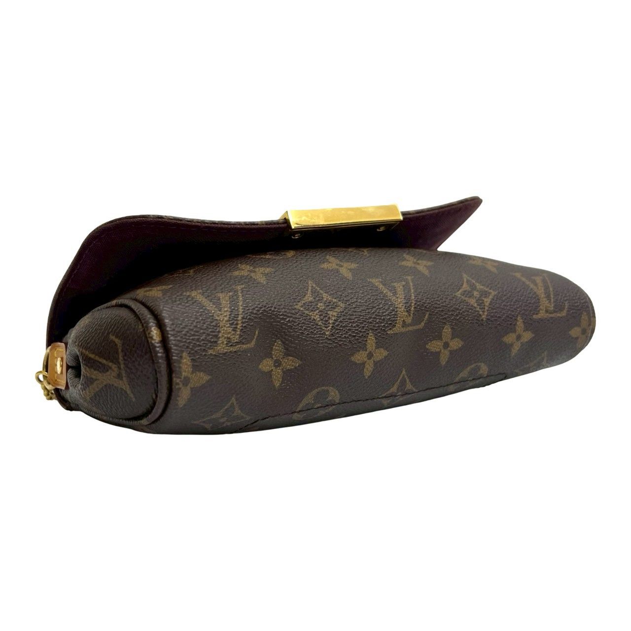 Louis Vuitton Favorite PM Monogram Leather 2-Way Shoulder Bag Brown — view 7
