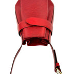 Louis Vuitton Vintage Sac Depot Epi Leather Shoulder Bag Tote Red — view 4
