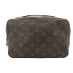 Louis Vuitton Pouch Monogram Trousse Toilette 23 Second Brown