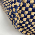Hermes Pannier Bus PM Linen Blue Beige Tote — view 3