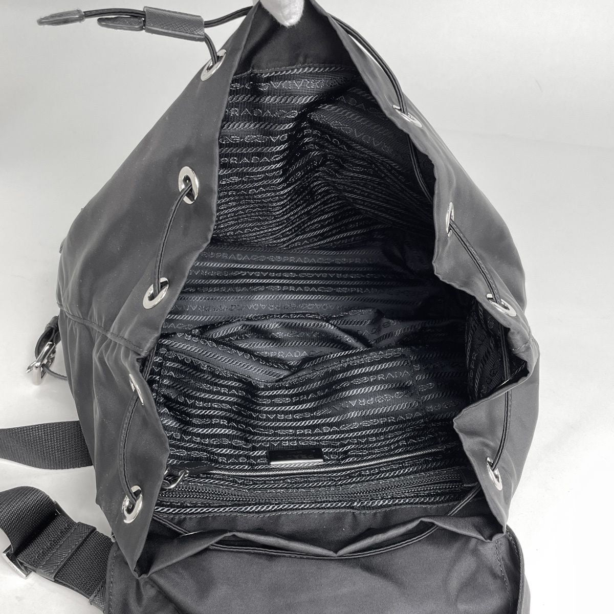 Prada Backpack Nylon Nero — view 7