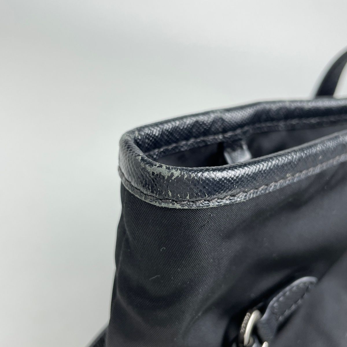 Prada Tote Nylon Nero — view 4