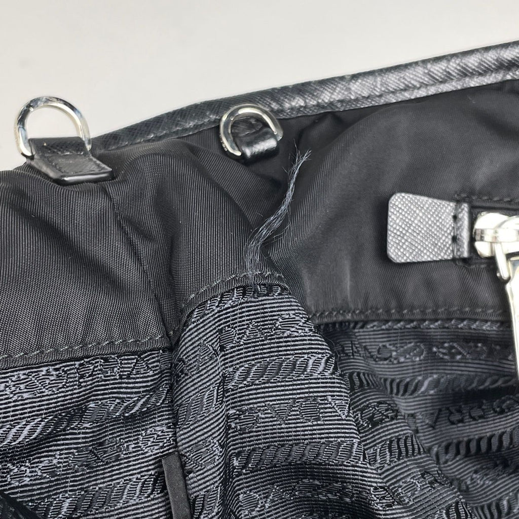 Prada Tote Nylon Nero — view 7