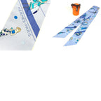 Hermes Scarf Twilly Silk Light Blue — view 9