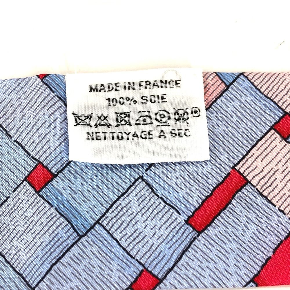 Hermes Scarf Twilly Tiri Silk Red — view 8