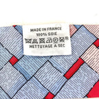 Hermes Scarf Twilly Tiri Silk Red — view 8