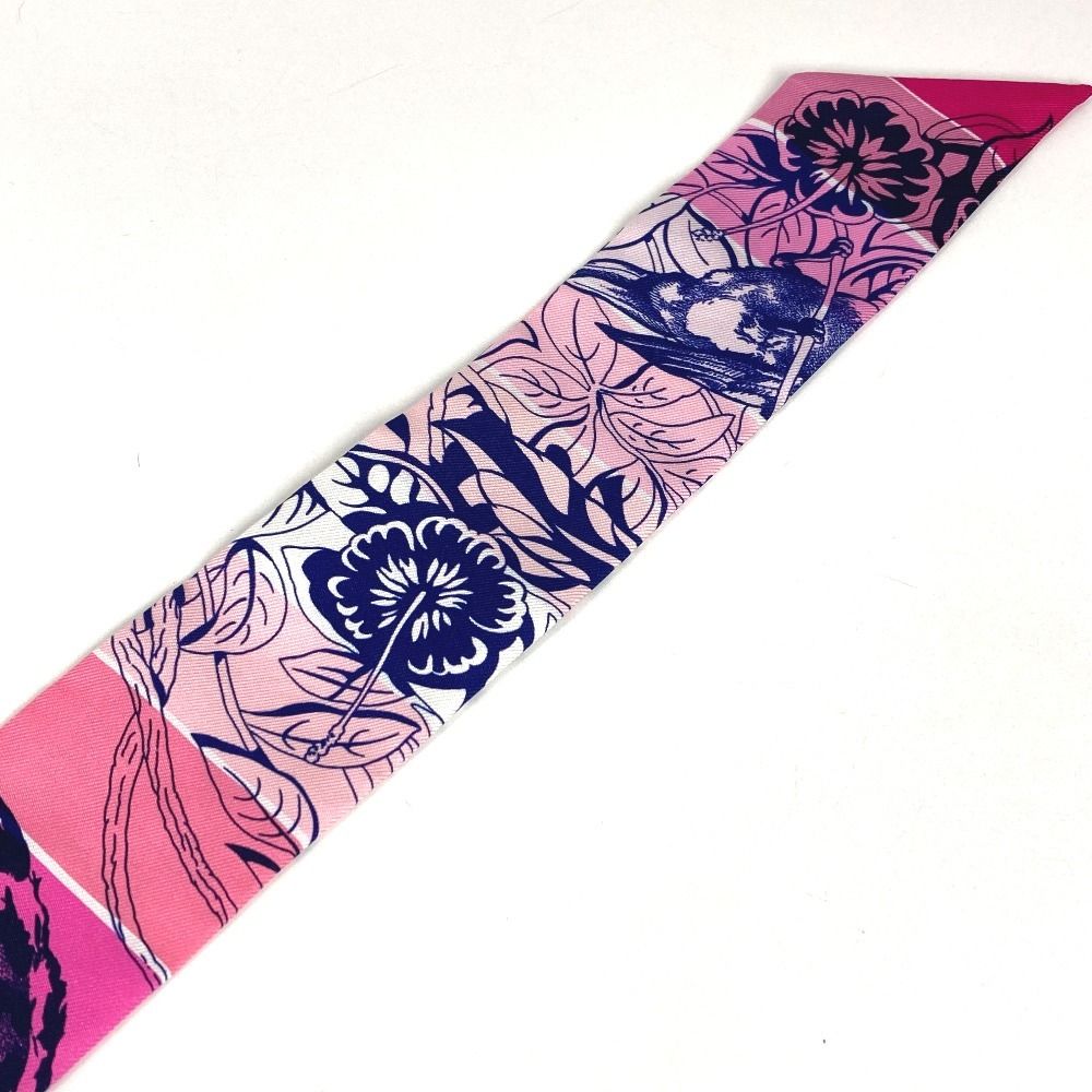 Hermes Scarf Twilly Tiri Silk Multicolor — view 4