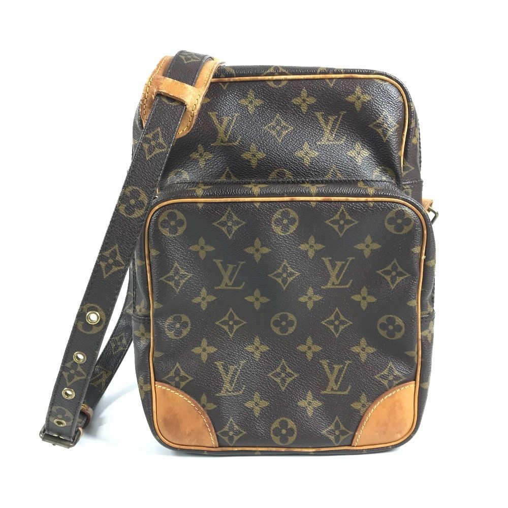 Louis Vuitton Shoulder Bag Amazon MM Monogram Canvas Brown