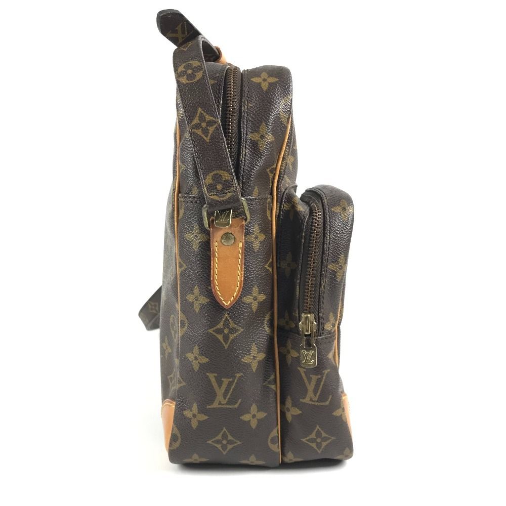 Louis Vuitton Shoulder Bag Amazon MM Monogram Canvas Brown — view 3