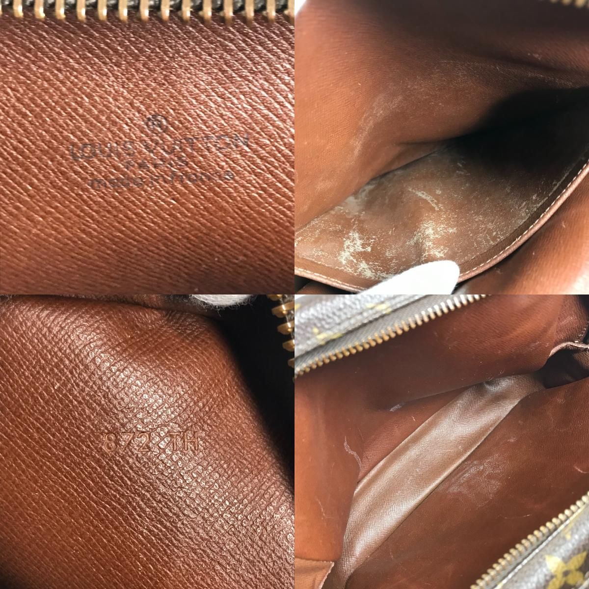 Louis Vuitton Shoulder Bag Amazon MM Monogram Canvas Brown — view 8