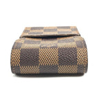 Louis Vuitton Cigarette Case Etuy Damier Canvas Ebene Brown — view 5
