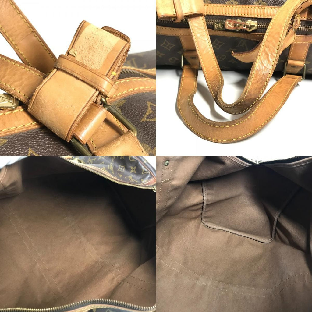 Louis Vuitton Boston Bag Sac Super 55 Monogram Canvas Brown — view 8