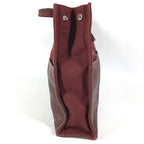 Hermes Handbag Fourre Tout MM Cotton Wine Red — view 4