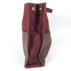 Hermes Handbag Fourre Tout MM Cotton Wine Red — view 3