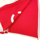 Chanel Scarf CC Logo Bicolor Cashmere Pink — view 6
