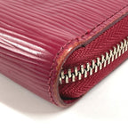 Louis Vuitton Wallet Zippy Epi Leather Fuchsia Purple Pink — view 6